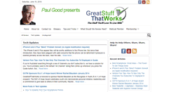 Desktop Screenshot of greatstuffthatworks.com